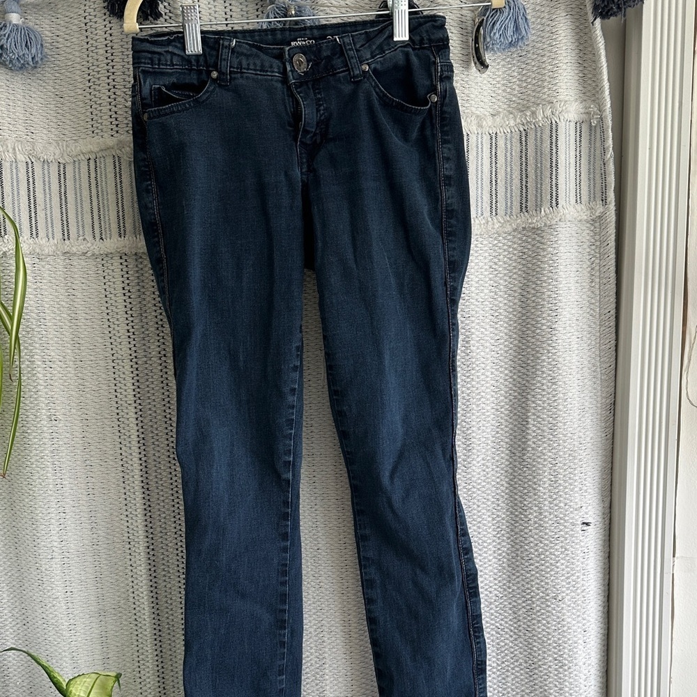 RW&CO. Women's Dark Blue Skinny Jeans